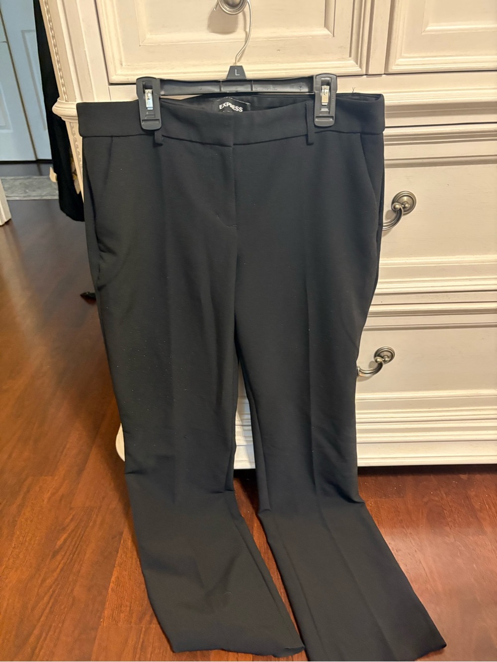 Express Black Boot Cut Dress Pants